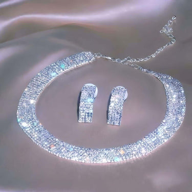 Women's Luxury Classic Jewelry Set -, Jewelry Sets , Drestiny , Australia, Canada, Earrings, Gender_Women, Necklaces, New Zealand, Sets, United Kingdom, United States, White , Drestiny , www.shopdrestiny.com